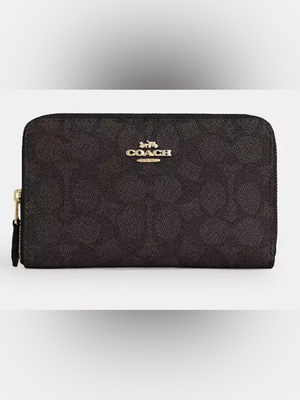Coach medium ID zip wallet
